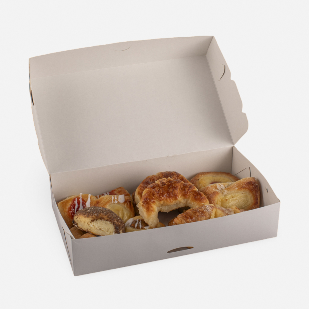 Caja para facturas panadería