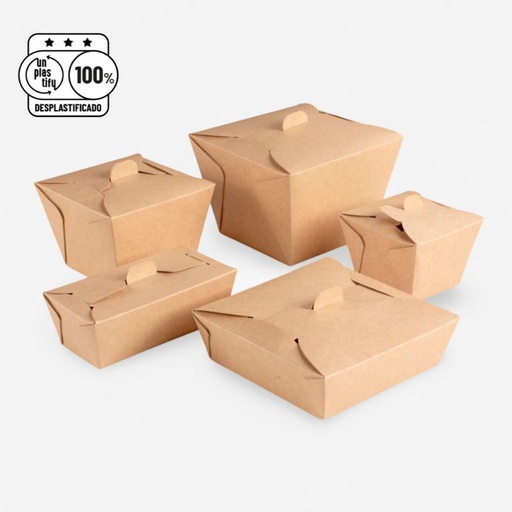 [PT88888-0081-01-01] Potes - Cajas para Wok (1/4 V2- 360 cm3-12 Oz)