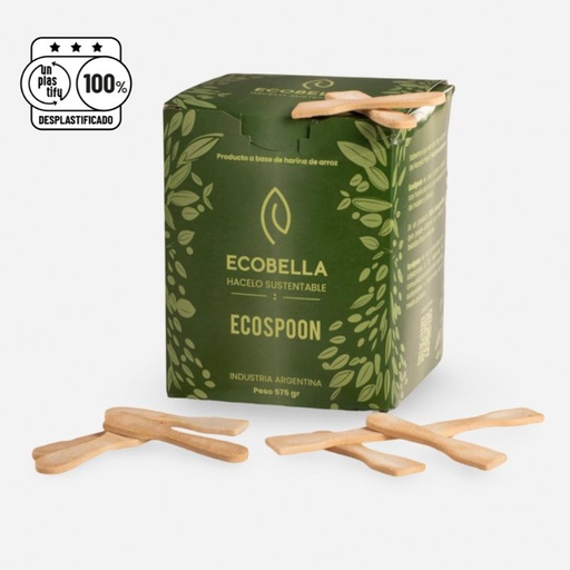 [SPOON-Box] Cucharas de Helado - EcoSpoon (Box, x 6000)