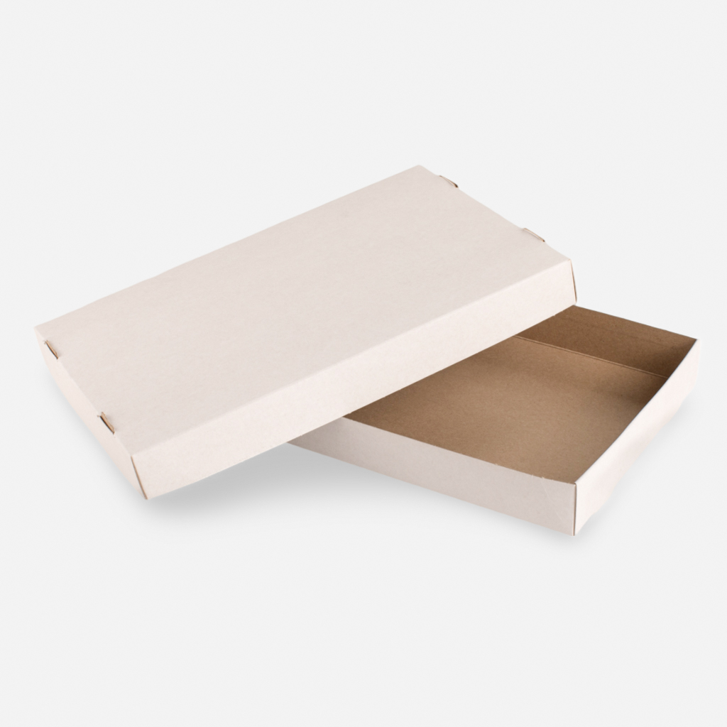 Caja Cartón Blanco para Ravioles